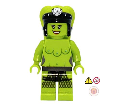 Naked Alien Minifigures With Breasts Printed On Lego Parts Etsy