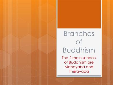 Ppt Branches Of Buddhism Powerpoint Presentation Free Download Id