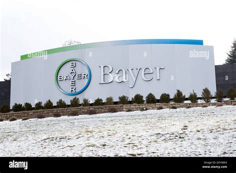 The headquarters of pharmaceuticals company Bayer USA, the american arm ...