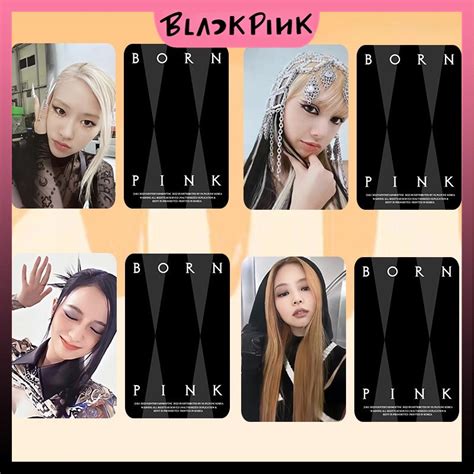 Photocard Th Card Bo G C Th Nh Vi N Blackpink Ch Born Pink