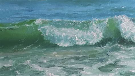 Seascape. Sea Waves. Oil Painting Techniques. Arts by Sergey Matsenko ...