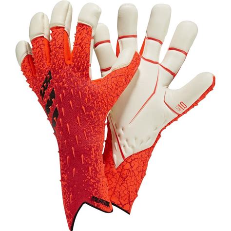 Buy Adidas Predator Pro Hybrid Goalkeeper Gloves Solar Red Red Black