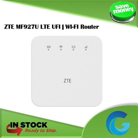 ZTE MF927U LTE UFI WIFI ROUTER 150Mbps 3G 4G Mifi Hotspot Shopee