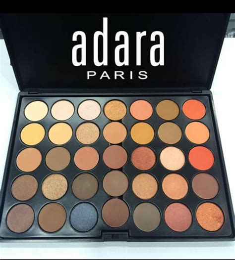 Paleta Sombras Adara Paris 35 Tonos Mercado Libre