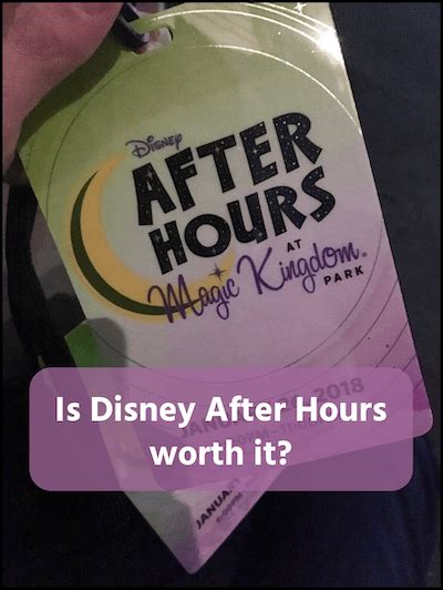 Disney After Hours At The Magic Kingdom Is It Worth It