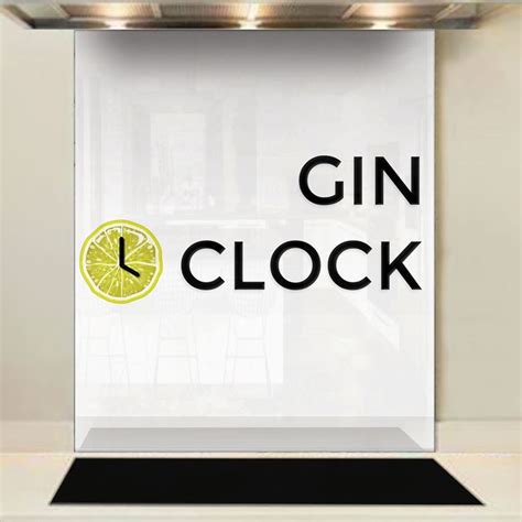 Standard Sizes Of Gin O Clock Glass Splashback