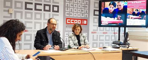 Ccoo Inicia En Ciudad Real Una Ronda De Jornadas Informativas Sobre La