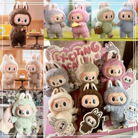 Hot Labubu The Monsters Box Cardiac Macarone Kawai Guess