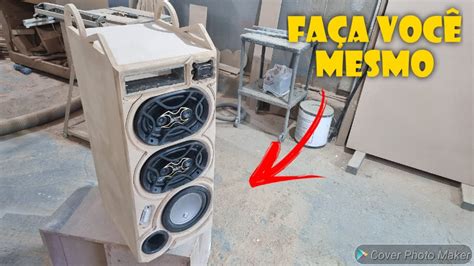 COMO FAZER CAIXA DE SOM SUBWOOFER 8 POLEGADAS E 6X9 YouTube