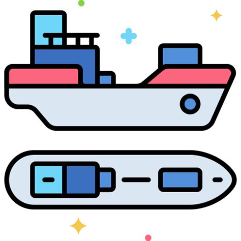 Naval Generic Color Lineal Color Icon