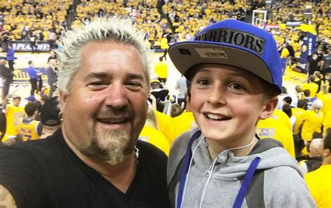 Famous American Chef Guy Fieri and family. Have a look!