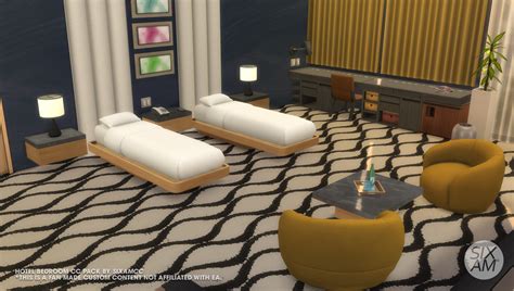 Hotel Bedroom CC Pack - The Sims 4 Build / Buy - CurseForge