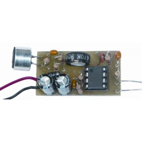 Mini Microphone Preamplifier- This Mini Microphone Preamplifier could be used as the first