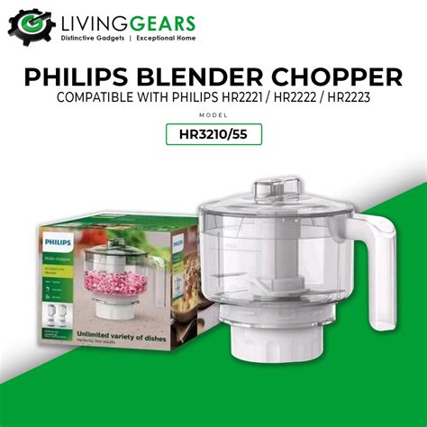 Philips Blender Complete Chopper Set For Hr Hr Hr