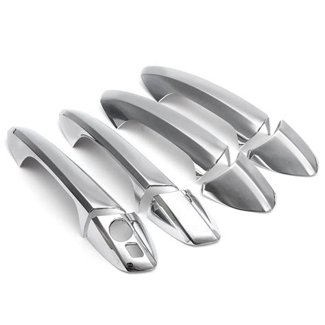 Stks Set Abs Chrome Side Deurgreep Covers Trim V Grandado