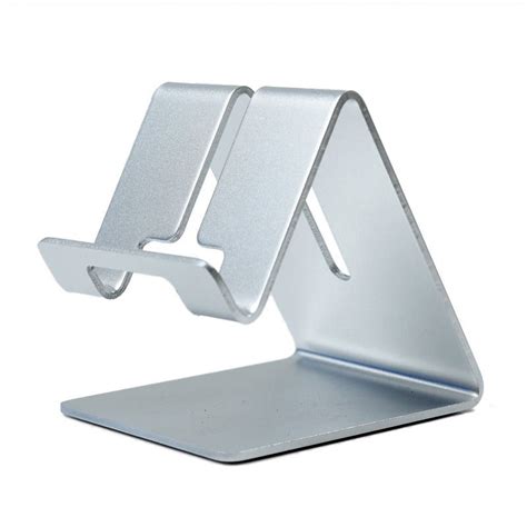 Universal Cell Phone Tablet Desktop Stand Desk Holder Mount Cradle Aluminium