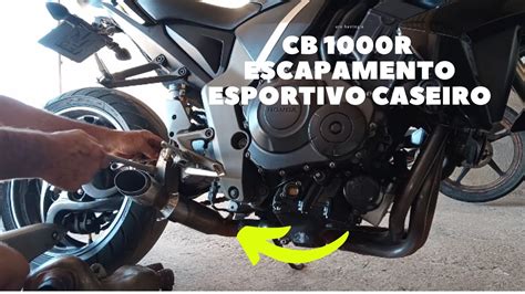 Como Trocar Escapamento Da Honda CB 1000 R PASSO A PASSO YouTube