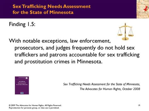 Sex Trafficking Needs Assessment For The State Of Minnesota Ppt Download