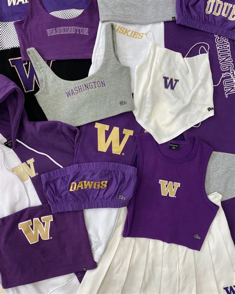 Uw Huskies Gameday Outfit College Apparel Softball Hairstyles White