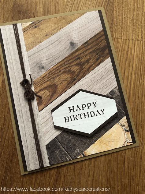 Masculine Birthday Masculine Cards Stampin Up Birthday Cards For Men