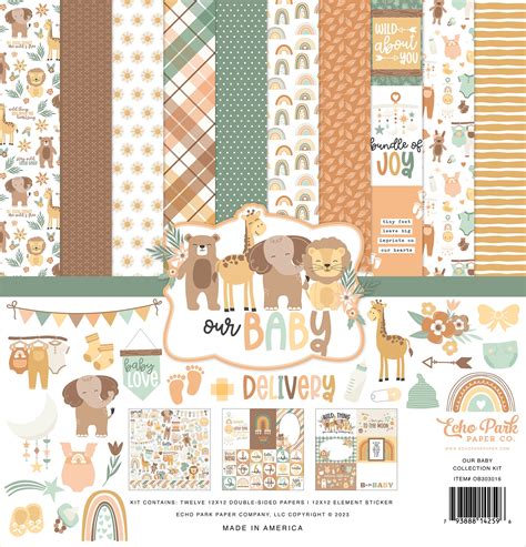 Our Baby 12X12 Collection Kit 793888142596