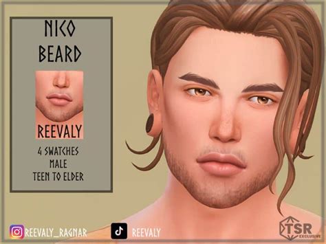 Sims Beard Cc Soul Patch Face Stubble Goatees We Want Mods