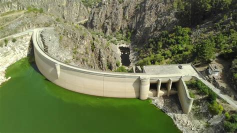 Barrage De Varosa Lamego Portugal Drone Youtube