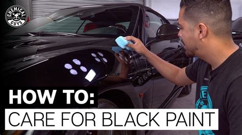 How To Care For Black Paint Chemical Guys YouTube