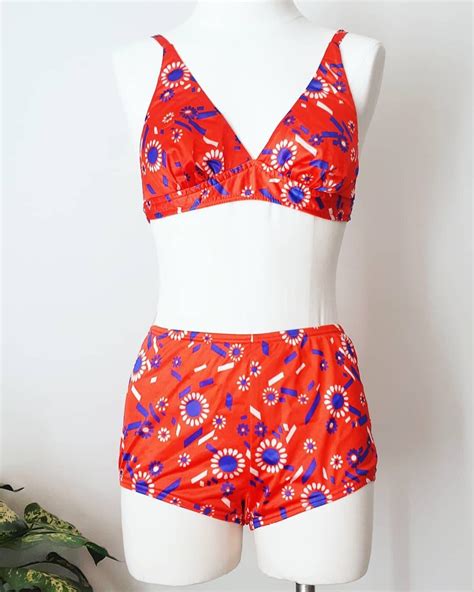 70s Bikini By Sears Canada Size Small Etsy