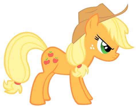 Applejack Angry Vector