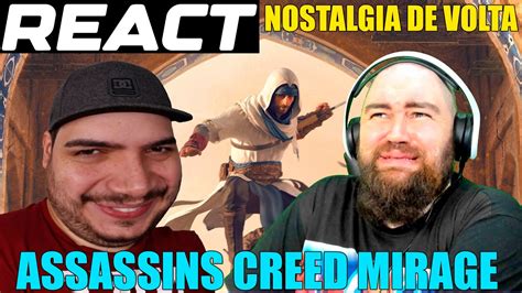 REACT 5 COISAS QUE FAZEM ASSASSIN S CREED MIRAGE SER UM AC RAÍZ