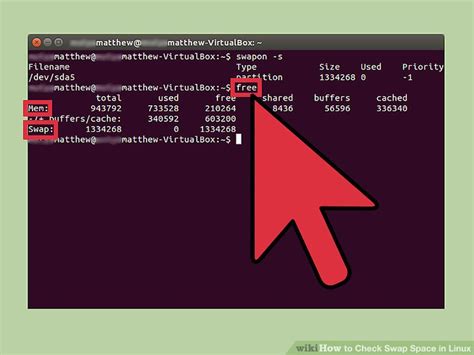 How To Check Swap Space In Linux Steps With Pictures