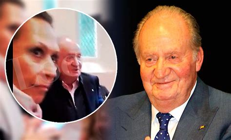 El encuentro del rey Juan Carlos y Marta Gayá en Irlanda