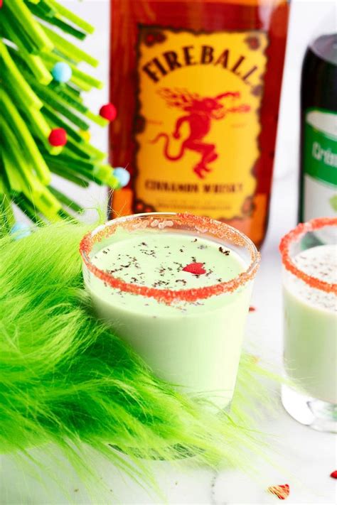 Grinch Cocktail Creamy Sweet Minty With A Subtle Cinnamon Spice