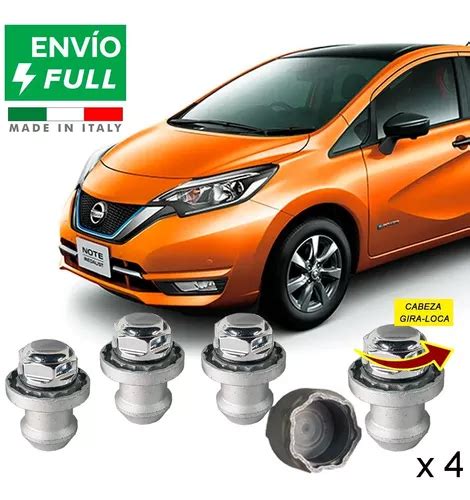 Tuercas De Seguridad Nissan Note Sense Cvt Originales Meses Sin