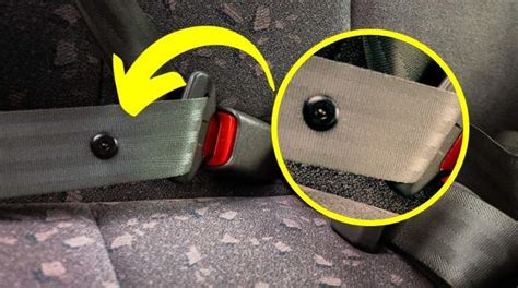 À quoi sert le petit bouton de la ceinture de sécurité Une utilité