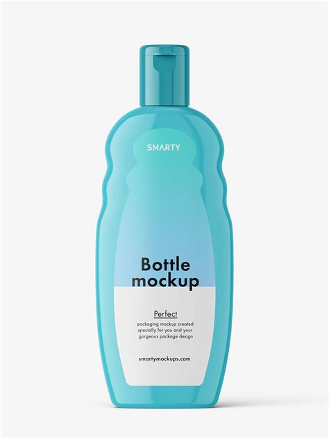 Shampoo Bottle Mockup