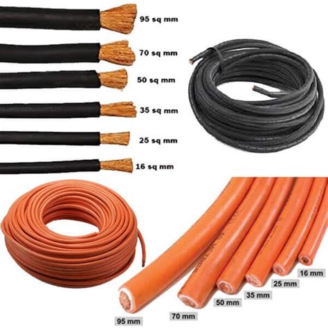 Sq Mm Rubber Pvc Insulation Welding Cable Hdc Huadong Cable Group