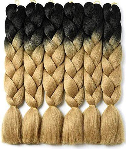 Jumbo Braiding Hair Extension Kanekalon Synthetic Hair Kanekalon