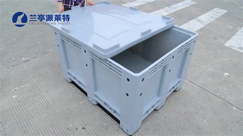 Heavy Duty Stackable Plastic Pallet Container Mega Bin Buy Mega Bin