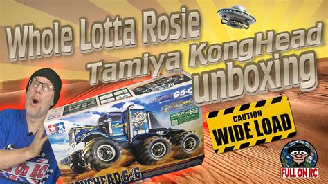 Whole Lot Of RC First Look At The Tamiya KongHead 6x6 G6 01 I Can