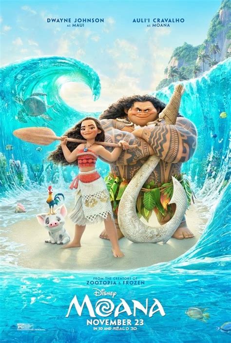 Oceania Nuove Locandine Del Film D Animazione Disney Cineblog