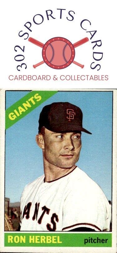 1966 Topps 331 Ron Herbel EBay