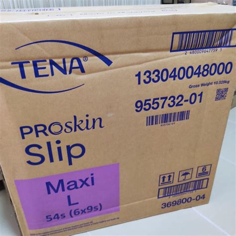 Tena Proskin Slip Maxi Adult Diaper Large Size Brand New Health