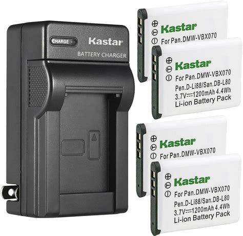 Amazon Kastar Pack Battery And Ac Wall Charger Replacement For