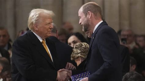 Trump Meets With Prince William In Paris After Notre Dame Reopening