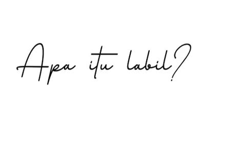 mengetahui   labil  hubungan  bagaimana