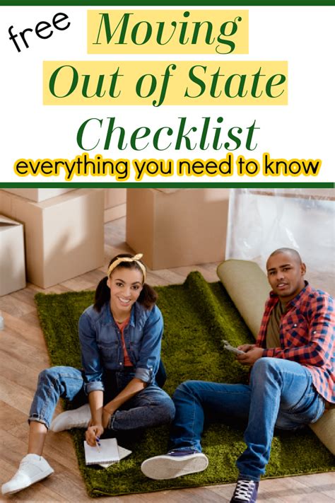 Moving Out Of State Checklist Everything You Need To Know Tips For