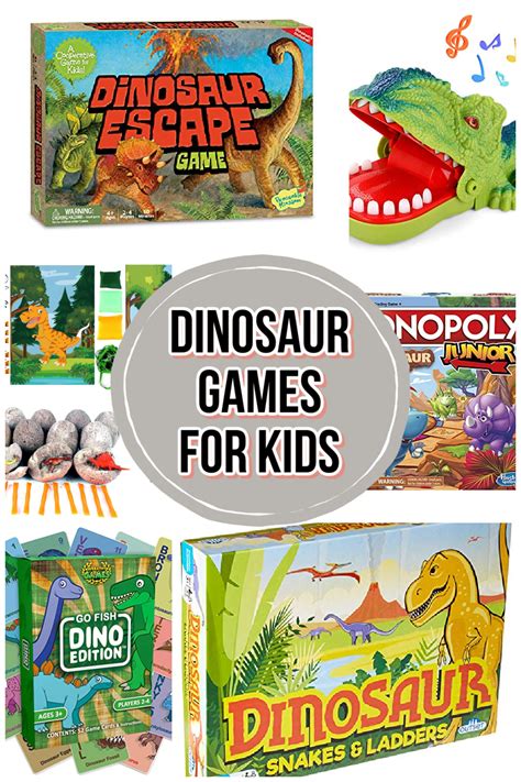 10 Dino-Mite Dinosaur Games for Kids