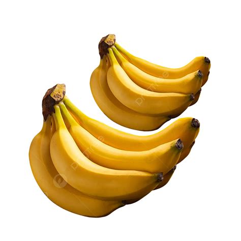 Healthy Yellow Fruit Banana Yellow Bananas Banana Cutout Png